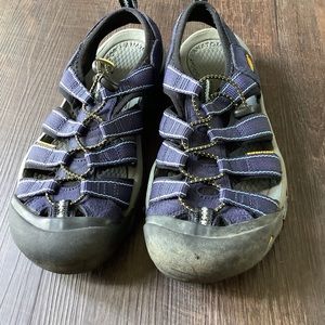 KEEN Womens 8.5 39 Blue Ankle Strap Sport Sandals Shoes